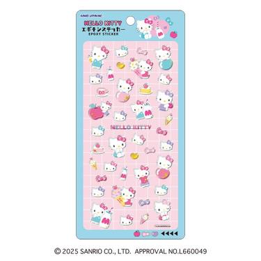 エポキシステッカー サンリオキャラクターズ ハローキティ ミルクボトル