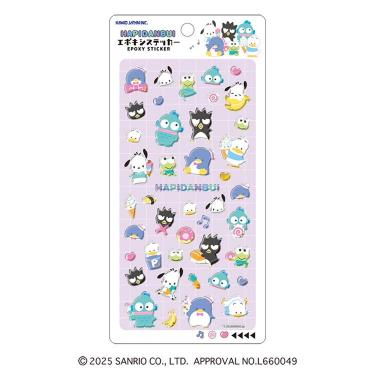エポキシステッカー サンリオキャラクターズ はぴだんぶい
