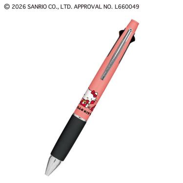 ジェットストリーム 4&1 多機能ペン 0.5mm 油性 サンリオキャラクターズ ハローキティ 電話