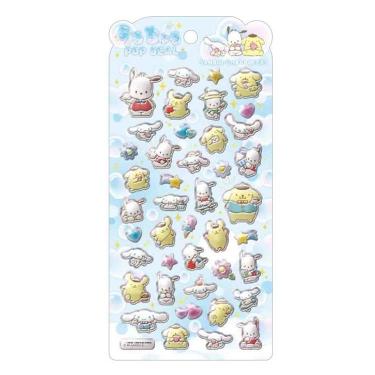 うるちゅるポップシール シナモロール ポムポムプリン ポチャッコ