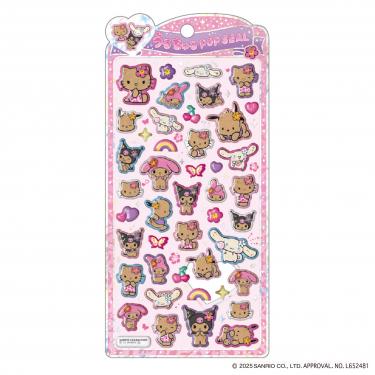 うるちゅるポップシール サンリオキャラクターズ 日焼けデザイン