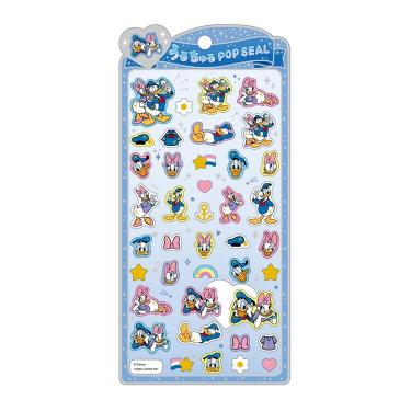 うるちゅるポップシール ディズニー ドナルド&デイジー