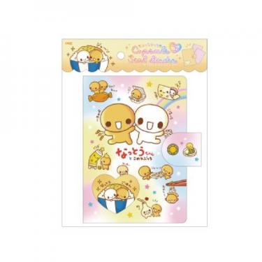 シャカシャカカプセルシールバインダー なっとうちゃん