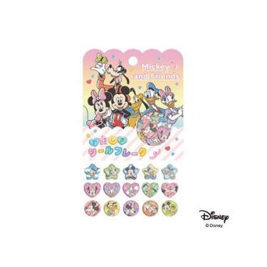 おはじきシールフレーク ディズニー ミッキ―&フレンズ