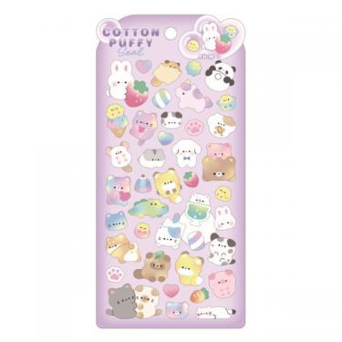 コットンパフィーシール アニマル
