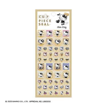カットピースシール サンリオキャラクターズ ハローキティ ブラックリボン