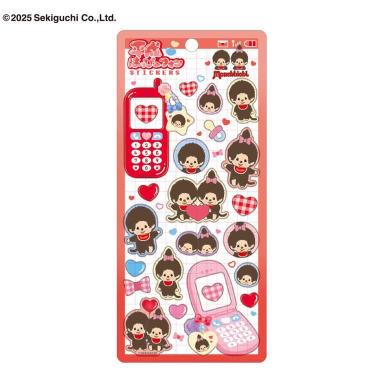 平成はっぴーフォンステッカー モンチッチ ノーマル