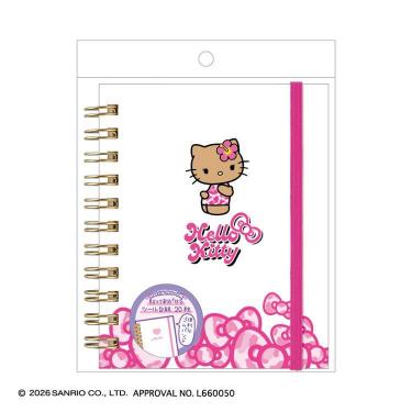 カワイイコレクトシール帳 サンリオキャラクターズ ハローキティ レオパード