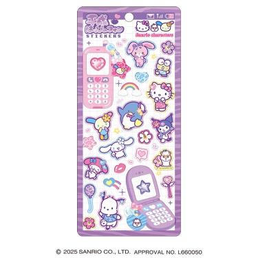 平成はっぴーフォンステッカー サンリオキャラクターズ