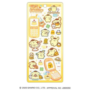 平成はっぴーフォンステッカー サンリオキャラクターズ ポムポムプリン