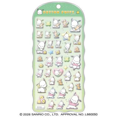 コットンパフィーシール サンリオキャラクターズ ポチャッコ