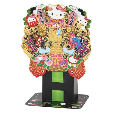 多目的和風カード 立体 ハローキティ 熊手