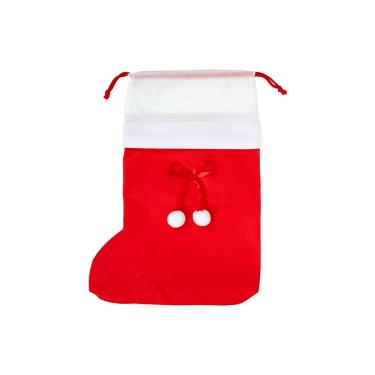 クリスマス巾着バッグ ブーツ M