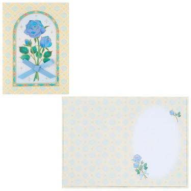 多目的カード ブルーローズ