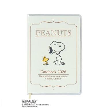 2025年10月始まり手帳 月間 B7 PEANUTS スヌーピー