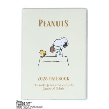 2025年10月始まり手帳 月間 B6 PEANUTS スヌーピー