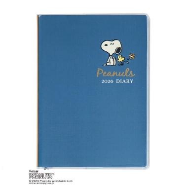 2025年10月始まり手帳 週間レフト B6 PEANUTS スヌーピー