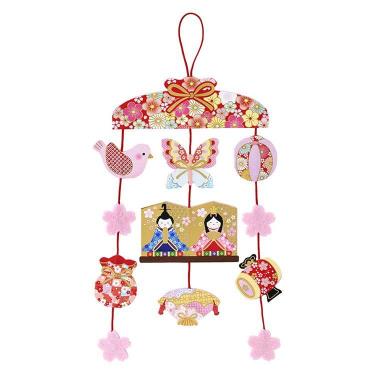 ひなまつりカード つるしびな