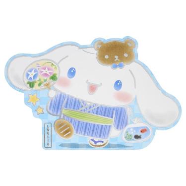 夏柄ダイカットカード シナモロール 浴衣