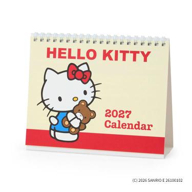 サンリオ HELLO Kitty ハローキティ パタパタカレンダー EIKOH 2027年1月始まり 卓上 リングカレンダー サンリオキャラクタース