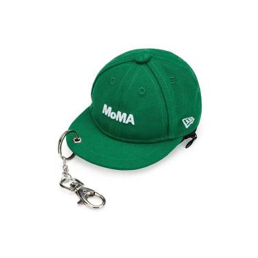 ミニ MoMA Logo キャップ キーリング ポーチ ケリーグリーン