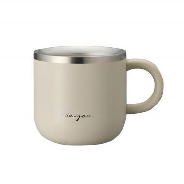 白湯専科マグ クイックプチ 230ml ピンクベージュ