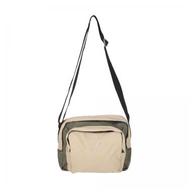 ミニショルダーバッグ ベージュ×オリーブ【ロフト限定】