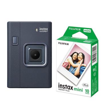 チェキ instax mini LiPlay+ ブルー チェキ用フィルムセット(ブルー