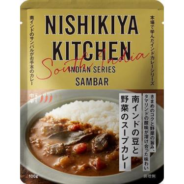 【中辛】南インドの豆と野菜のスープカレー 180g