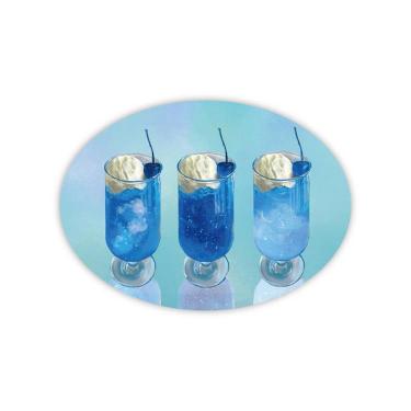 シール Yas 星クリームソーダ