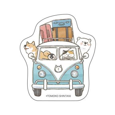 ステッカー しんたにともこ 4