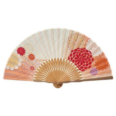 春画　5枚セット 楽天市場】シルク扇子 新撰組 桜斬 白 7.5寸 高級シルク扇子