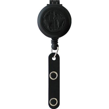 リールクリップ レザー ブラック