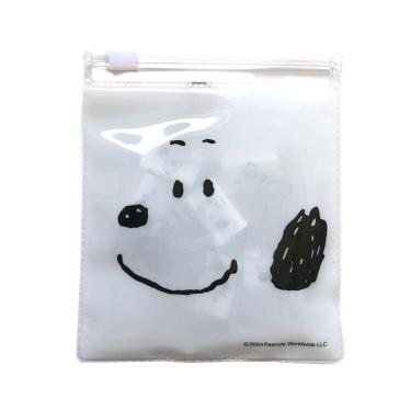 ダブルクリップ PEANUTS スヌーピーフェイス