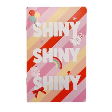 ミニノート SHINY ピンク