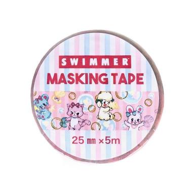 マスキングテープ スイマー マリン ピンク
