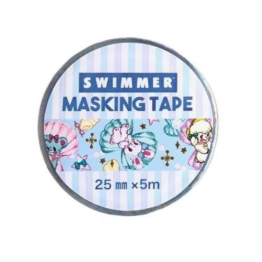 マスキングテープ スイマー マリン ブルー