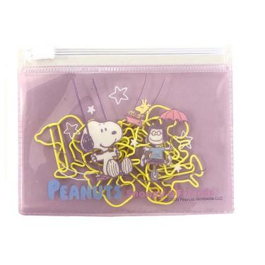 ゼムクリップ PEANUTS ブランコ パープル【ロフト限定】