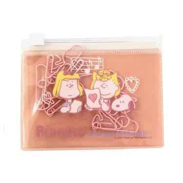 ゼムクリップ PEANUTS レター オレンジ【ロフト限定】
