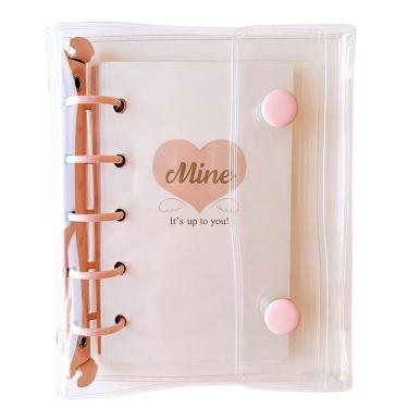 システム手帳 ミニ5 Mine バインダーセット ピンク