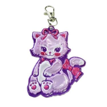 リフレクター キーリング スイマー ねこ