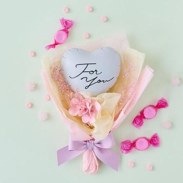 ミニバルーンブーケ ストロベリー