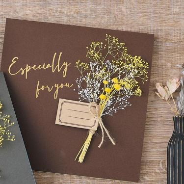 スクエアメッセージボード スワッグ付き ミモザ