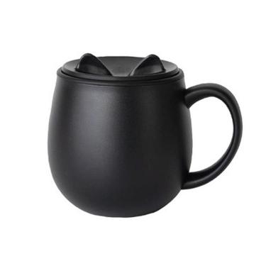 POKETLE neko MUG 330ml ブラック