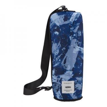 保冷マイボトルポーチ APL-1500 ブルーカモフラージュ サーモス