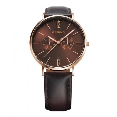 14240-265 LUXE BROWN Changesシリーズ メンズ腕時計【クオーツ】