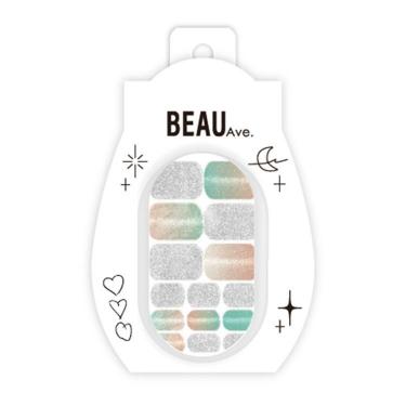 グリーンアメジスト フットネイルシール