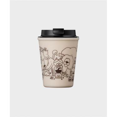 コーヒーミル見る動物たち スリーク 300ml ベージュ