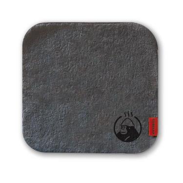 トトノイモード タオルハンカチ 22×22cm ブラック