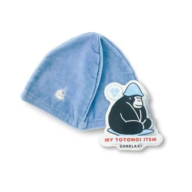サウナハット付き ととのいクリップ ラムネブルー